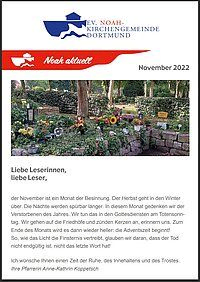 Noah aktuell – November 2022