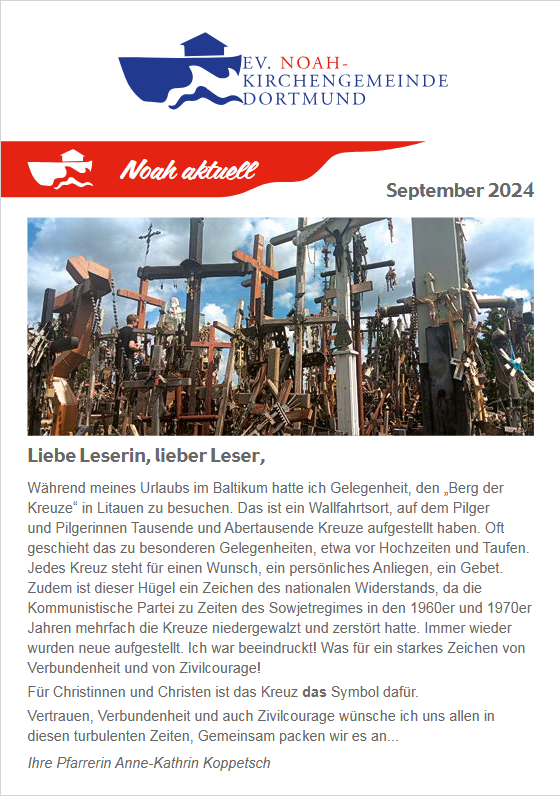 Noah aktuell - September 2024