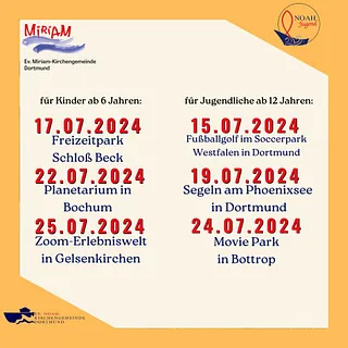 Sommerausflüge